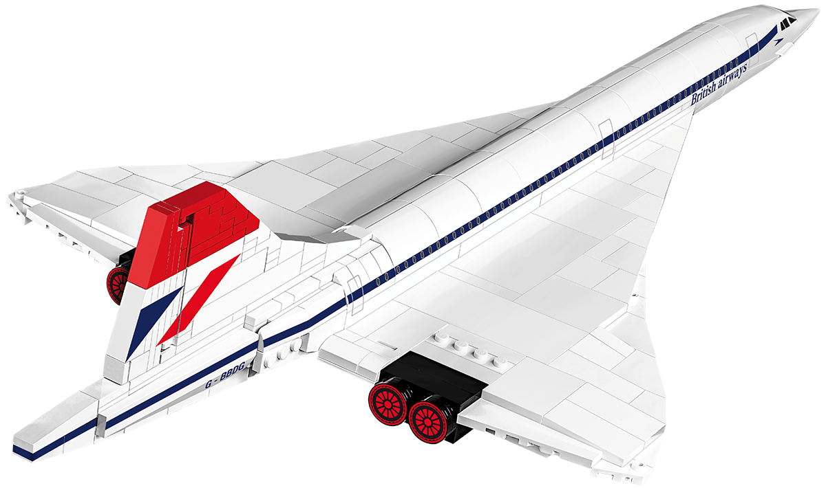 COBI Concorde G-BBDG Passenger Jet: Set #1917