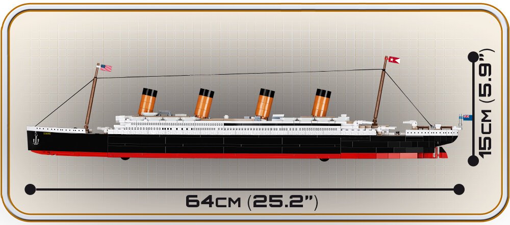 COBI R.M.S. Titanic Ocean Liner: Set #1929