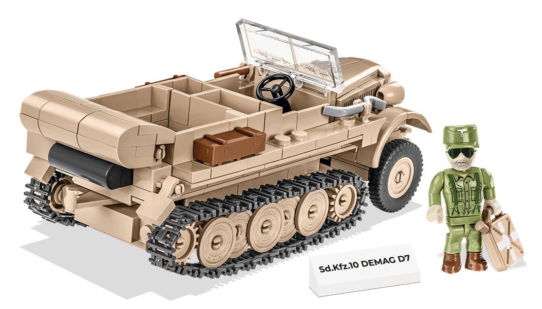 COBI Sd.Kfz. 10 Demag D7: Set #2273
