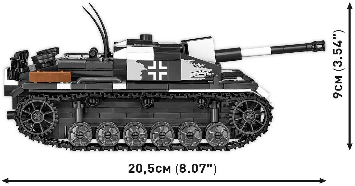 COBI STUG III Ausf. F/8 & FlammPanzer (2-n-1) : Set #2286