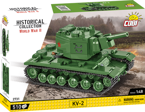 KV-2 Heavy Tank 1:48: Set #2731 Cobi
