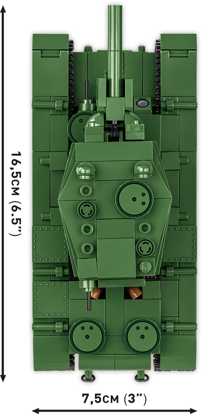 KV-2 Heavy Tank 1:48: Set #2731 Cobi