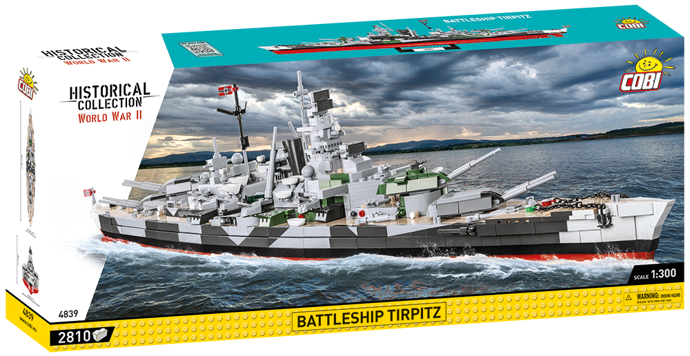 COBI Battleship Tirpitz: Set #4839