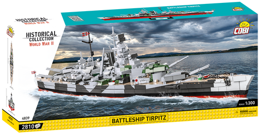COBI Battleship Tirpitz: Set #4839