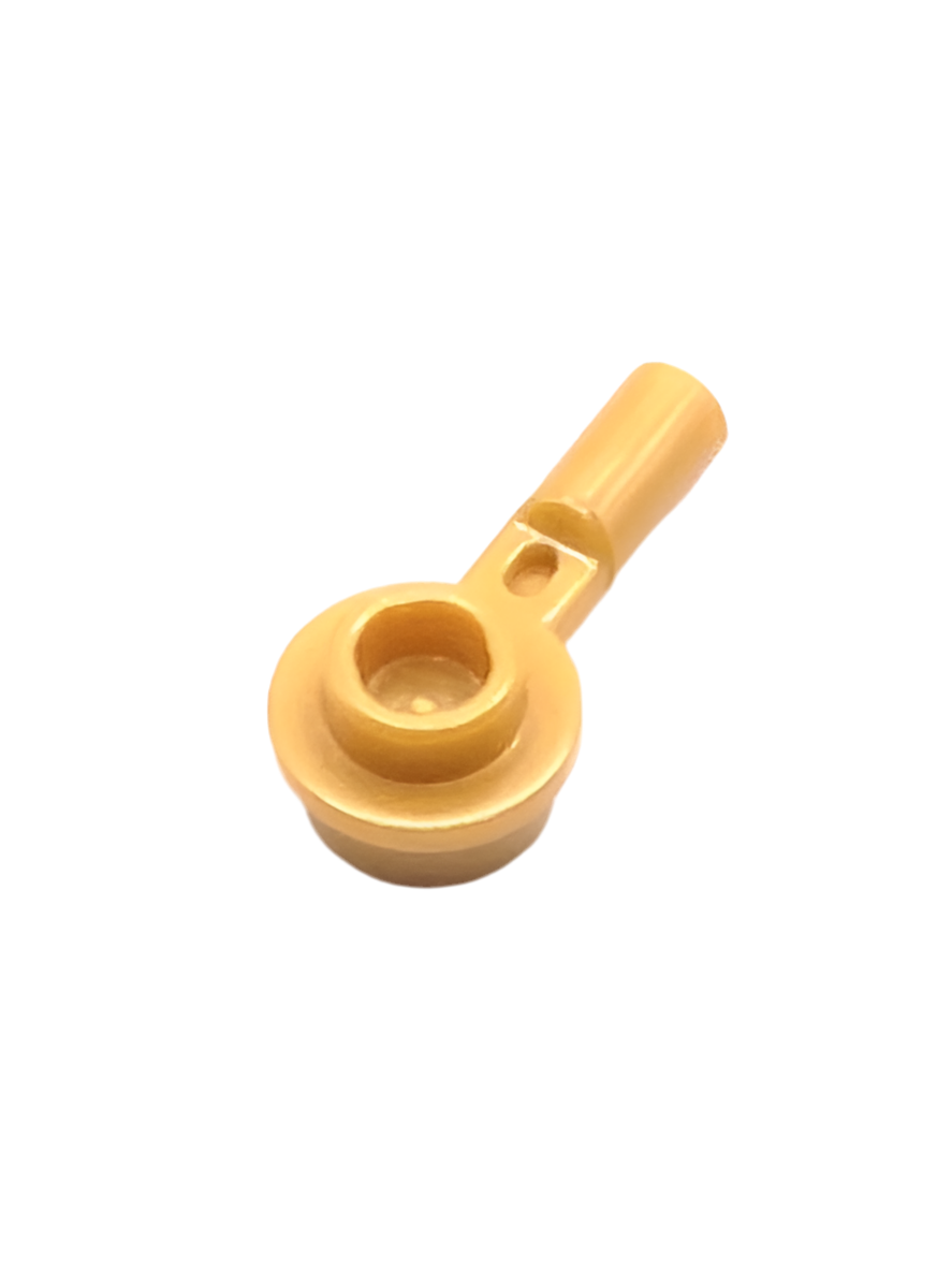 Bar 1L with 1x1 Round Plate with Hollow Stud, Part# 32828