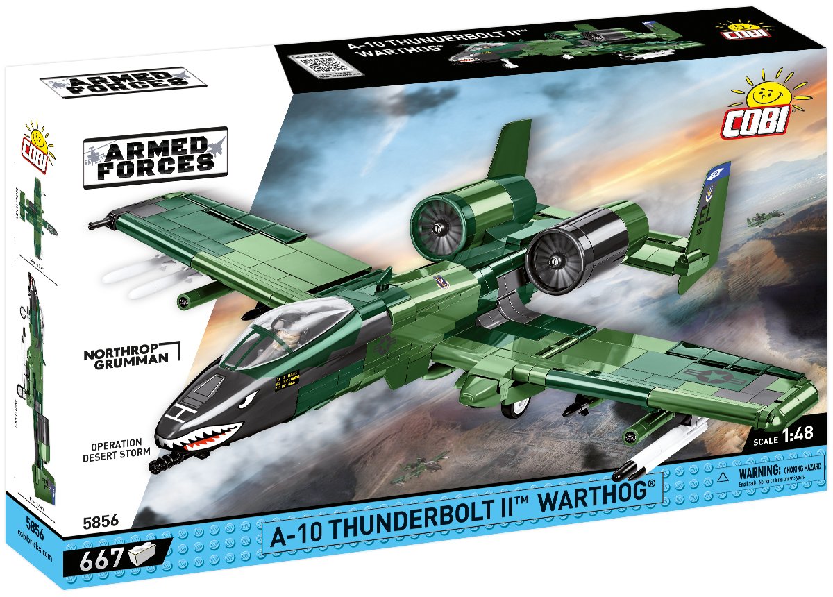 COBI A-10 Thunderbolt II Warthog Attack Aircraft : Set #5856