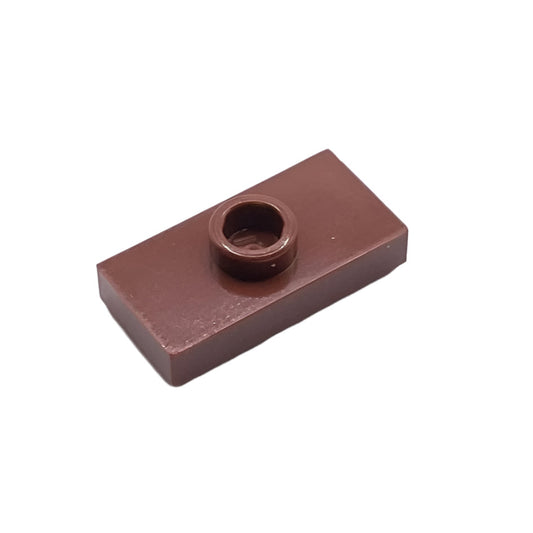 Plate, Modified 1x2 with 1 Stud with Groove (Jumper), Part# 3794b