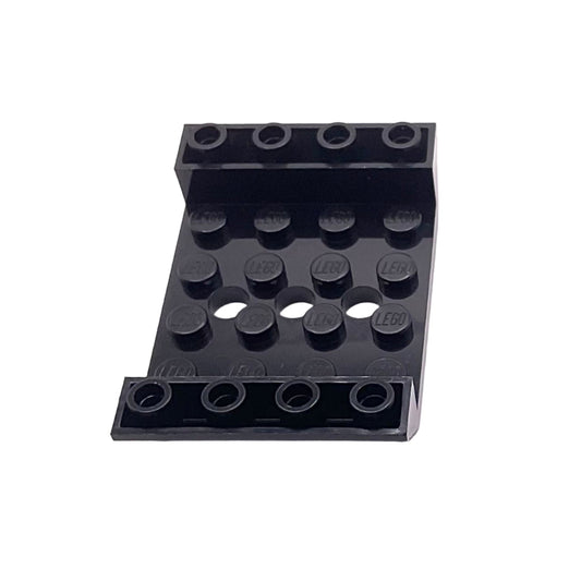 Slope Inverted 45 6x4 Double with 4x4 Cutout and 3 Holes, Part# 60219