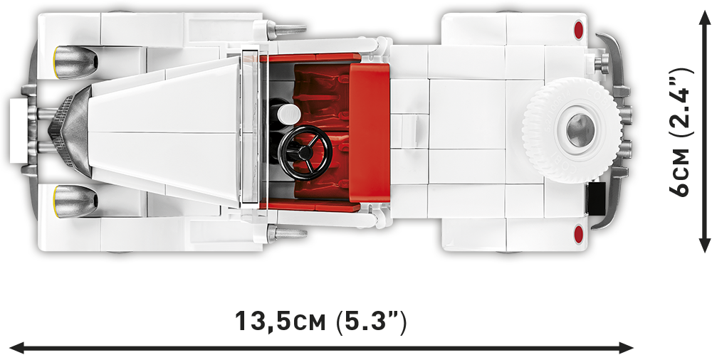 COBI Citroen Traction 7C Cabriolet Car: Set #2264